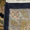 Modern Agra Wool Rug | Handmade 10x14 Carpet in Black and Olive | Gently Used - Image 2