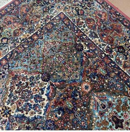 Multicolor Rug | Karastan multi color panel Kirman carpet pattern 717 excellent condition lovely piece 11.5x16 - Image 7