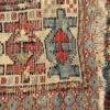Small Distress Caucasian Kazak Rug, 2.6x2.9 ft Wool Area Rug - Image 2