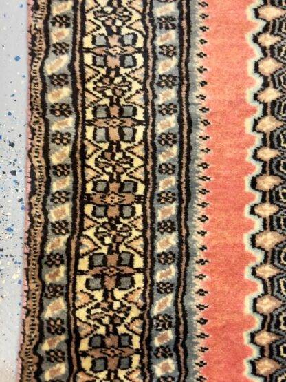 Boho Chic Decor Rug 2x8.3 ft | Super Fine Wool Runner Vintage Design - Image 4