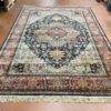 Karastan Vintage Rug | Heriz Pattern Navy Carpet 8.8x12 | Excellent Quality #700/701  8.8x12 excellent