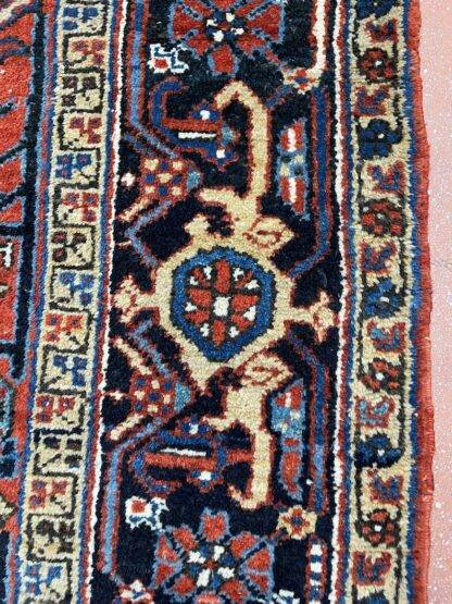 Oriental Rug |Antique Heriz lovely carpet rare size 6.1 x 8.9 - Image 8