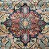 Karastan Vintage Rug | Heriz Pattern Navy Carpet 8.8x12 | Excellent Quality #700/701  8.8x12 excellent - Image 5