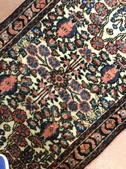 Entryway Rug Wonderful antique Lillihan Persian 2.5x3.10 - Image 6