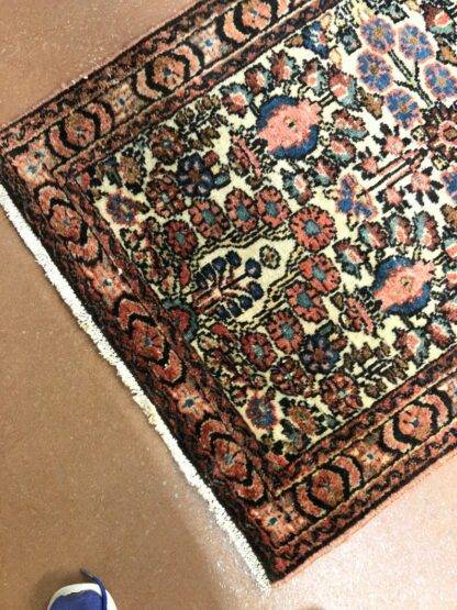 Entryway Rug Wonderful antique Lillihan Persian 2.5x3.10 - Image 5