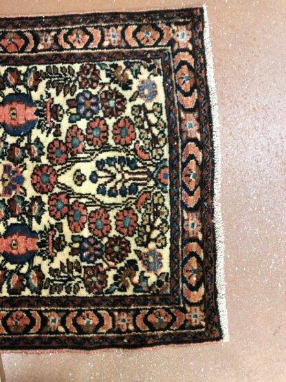 Entryway Rug Wonderful antique Lillihan Persian 2.5x3.10 - Image 7