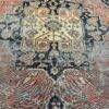 Antique Rug |  Farahan Sarouk 6.3 x 10 worn distressed - Image 8