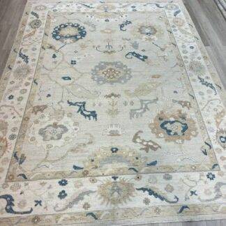 Oushak rug 8.8x11.9 modern carpet