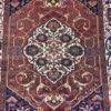 Antique Persian Bakhtiari Rug 5x6.9 carpet - Image 4