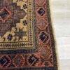 Boho Chic Camel Hair Rug - Antique Malayer Carpet 3.4x5.6 - Image 3