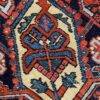 Antique Heriz Rug Lovely Rug Rare size 7x10.3 Carpet - Image 4