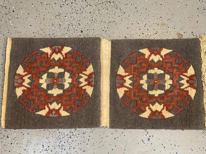 Cute Decore Tibetan rug 1.4x2.9 lovely small carpet