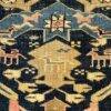 Authentic Rug | Caucasian Bidjov Rug 2.8x4 Dating back to the 1910s this vintage piece adds a unique touch to any space - Image 4