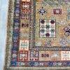 Oriental Rug | Fine Kazak Rug 4.3x5.11 Afghan carpet - Image 10
