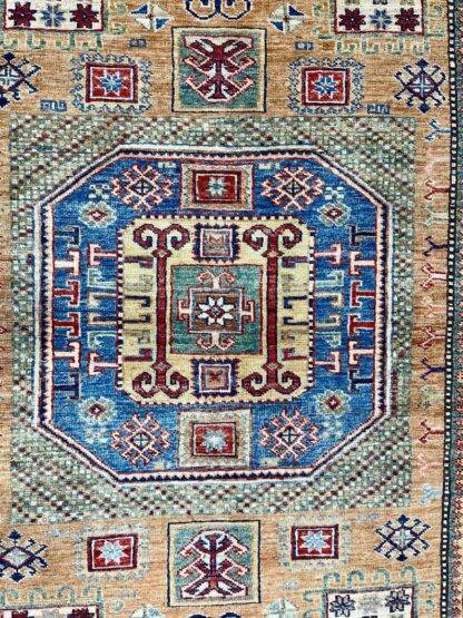 Oriental Rug | Fine Kazak Rug 4.3x5.11 Afghan carpet - Image 3