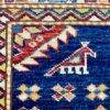 Oriental Rug | Fine Kazak Rug 3.4x4.8 Handwoven in Afghanistan - Image 3