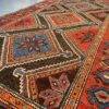 Geometric Rugs | Antique Zeneh Rug 4x7 circa 1940-50s - Image 8