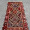 Geometric Rugs | Antique Zeneh Rug 4x7 circa 1940-50s - Image 10