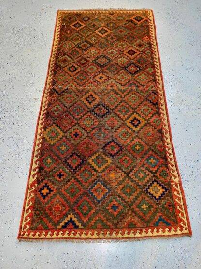 Turkish Rug | Distress Kurdish 3.3x6.10 carpet