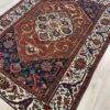 Antique Persian Bakhtiari Rug 5x6.9 carpet - Image 6