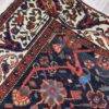 Antique Persian Bakhtiari Rug 5x6.9 carpet - Image 7
