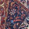 Antique Persian Bakhtiari Rug 5x6.9 carpet - Image 9