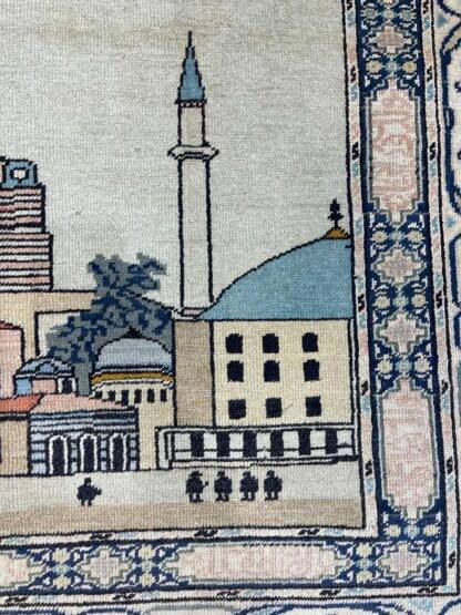 Collectible Mosque Rug 4.4x6.4 carpet - Image 6