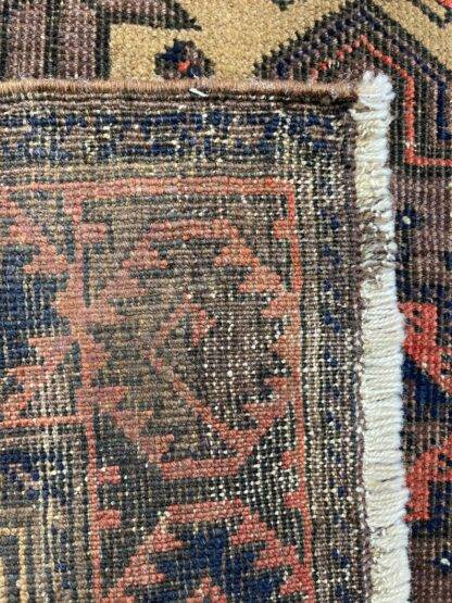 Boho Chic Camel Hair Rug - Antique Malayer Carpet 3.4x5.6 - Image 9