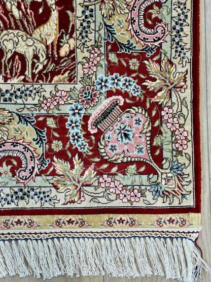 Silk Home Decor Tree of Life Silk Rug 3.3x5 Exquisite Oriental Design - Image 9