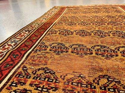 Vintage Distressed Antique Kurdish Handwoven Rug - Circa 1920s 2.10x5.10 - Image 6