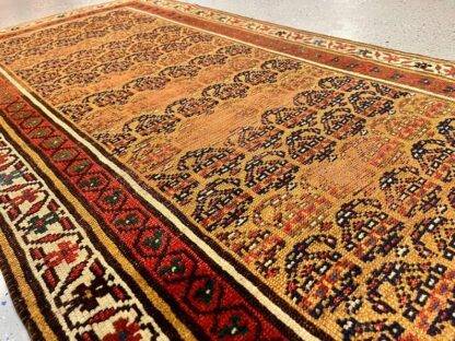 Vintage Distressed Antique Kurdish Handwoven Rug - Circa 1920s 2.10x5.10 - Image 4