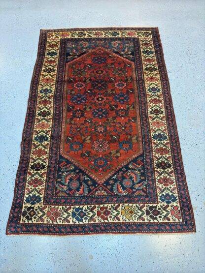 Vintage Kurdish Hamadan Rug 4.1x6.2