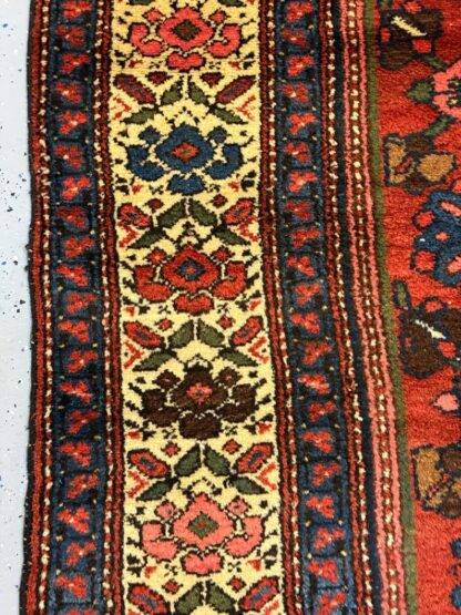 Vintage Kurdish Hamadan Rug 4.1x6.2 - Image 8