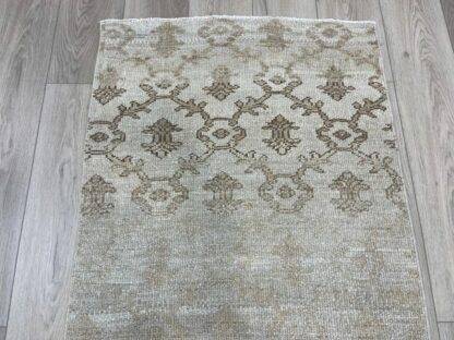 Handmade Oushak Runner 2.7x8.8 Carpet - Image 10