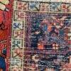 Antique Heriz Rug Lovely Rug Rare size 7x10.3 Carpet - Image 2