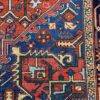 Antique Heriz Rug Lovely Rug Rare size 7x10.3 Carpet - Image 3