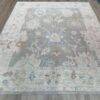 Oushak rug | 8.1x19.7 modern carpet - Image 5