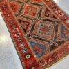 Geometric Rugs | Antique Zeneh Rug 4x7 circa 1940-50s - Image 4