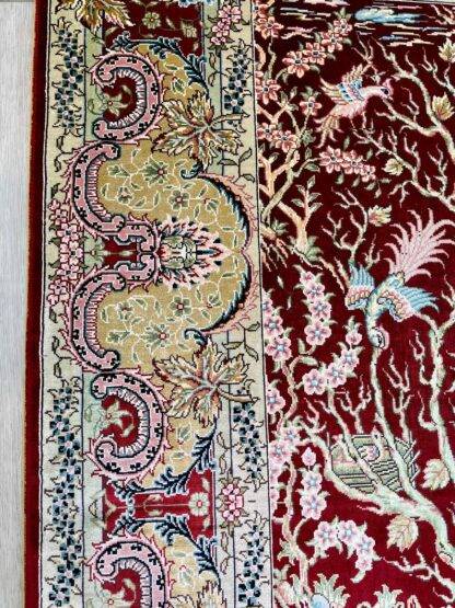 Silk Home Decor Tree of Life Silk Rug 3.3x5 Exquisite Oriental Design - Image 8
