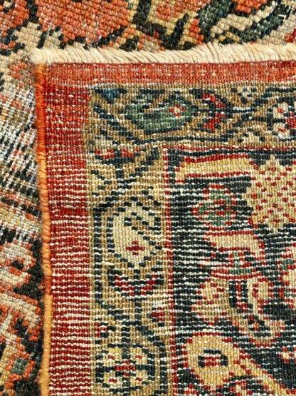 Living Room Distressed Antique Persian Mahal Rug 8.4x10.4 Circa 1910s-1920s - Image 2