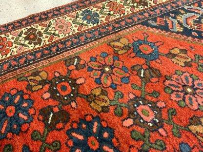 Vintage Kurdish Hamadan Rug 4.1x6.2 - Image 5