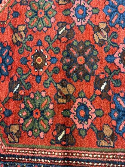 Vintage Kurdish Hamadan Rug 4.1x6.2 - Image 3