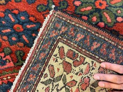 Vintage Kurdish Hamadan Rug 4.1x6.2 - Image 2