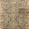 Peshawar Handmade Wool Runner 3x8.1 Vintage Hallway Rug | Neutral Boho Runner | Handwoven Wool Area Rug for Entryway & Bedroom - Image 3