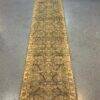 Peshawar Handmade Wool Runner 3x8.1 Vintage Hallway Rug | Neutral Boho Runner | Handwoven Wool Area Rug for Entryway & Bedroom