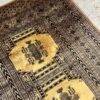 Elegant Vintage Bukhara Wool Rug 3.2x5.6 | Hand-Knotted & Soft Texture - Image 2