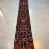 Rare Antique Kurdish Wool Runner 2x15.7 ft | Handwoven Tribal Rug | Vintage Hallway & Entryway Runner - Image 6